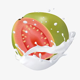 卡通高清PNG水果番石榴png免抠素材_新图网 https://ixintu.com 卡通 PNG 水果 番石榴