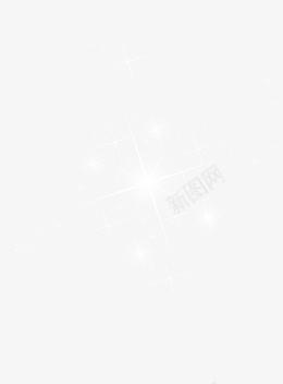 梦幻的十字星光png免抠素材_新图网 https://ixintu.com 梦幻 星星 星光 透明