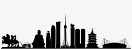 洛阳标志性建筑png_新图网 https://ixintu.com 洛阳 剪影 建筑 天子驾六