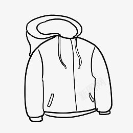 卫衣外套矢量素材图png免抠素材_新图网 https://ixintu.com 矢量衣服图 手绘衣服 服装图标 简易衣服 衣服简笔 上衣 图标 服装 衣服