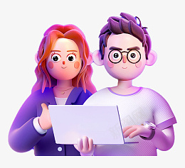 透明3d卡通人物c4dpsd免抠素材_新图网 https://ixintu.com 透明3d人物 卡通人物 c4d人物 人物形象
