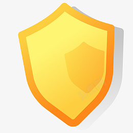 金色的保护卡通盾牌png免抠素材_新图网 https://ixintu.com 保险盾牌 卡通盾牌 安全盾牌 安全防护 盾牌插画 金色盾牌 黄金盾牌 保险