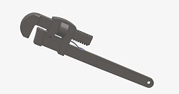 用于水管修理的必备工具之一管钳psd免抠素材_新图网 https://ixintu.com 管钳 水暖工具 水管修理工具 五金工具 劳保