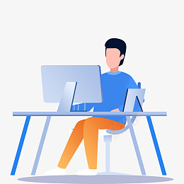 男孩在办公免抠图元素png免抠素材_新图网 https://ixintu.com 卡通男孩 男孩办公元素 金币元素 金币