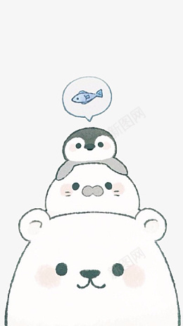 卡通可爱小动物插画png免抠素材_新图网 https://ixintu.com 卡通 可爱 小动物 插画