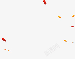 彩带氛围装饰png免抠素材_新图网 https://ixintu.com 彩带 氛围 装饰 红色