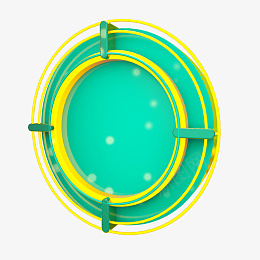 C4D素材圆盘png免抠素材_新图网 https://ixintu.com C4D 素材 圆盘 绿色
