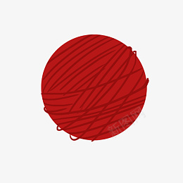 卡通毛线球PNG下载png免抠素材_新图网 https://ixintu.com 创意卡通下载 红色毛线球 卡通插图 卡通装饰 毛线球 插图 线球