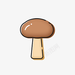 蘑菇菌类菇食物png_新图网 https://ixintu.com 蘑菇 菌类 菇 食物