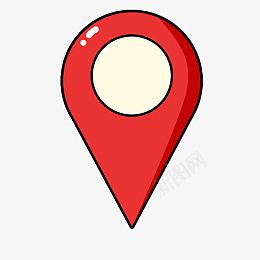定位标志psdpng免抠素材_新图网 https://ixintu.com 定位标志 地图 地标 地点 插画 标点 标记 标识 红色 终点 起点 路标