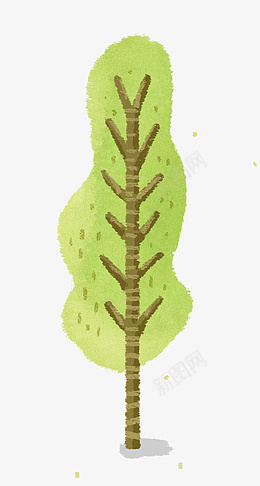 手绘卡通植物png免抠素材_新图网 https://ixintu.com 手绘 卡通 植物 树木 绿色环保