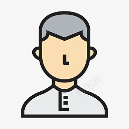 人物头像图标png免抠素材_新图网 https://ixintu.com ui 人物 图标 头像 小人 矢量 人 男