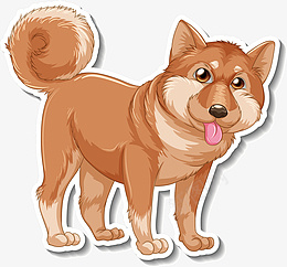 一只秋田犬小狗png免抠素材_新图网 https://ixintu.com 小狗 秋田犬 一只秋田犬 可爱的秋田犬