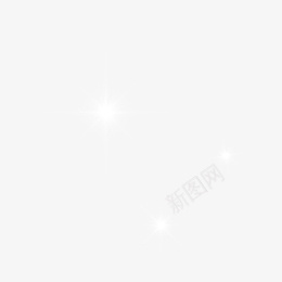 白色耀眼点状光png免抠素材_新图网 https://ixintu.com 光斑 光晕 光点 光线 炫光 点状 眩光