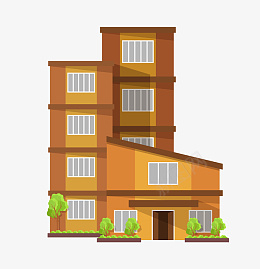 住宅楼25D立体建筑美png免抠素材_新图网 https://ixintu.com 25D居民楼 立体建筑 25d 住宅楼 居民楼 小区 插图 植物 楼房