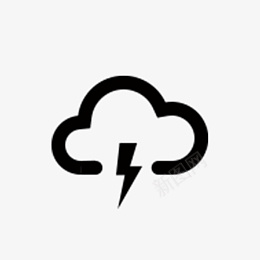 雷打雷天气气候png_新图网 https://ixintu.com 雷 打雷 天气 气候