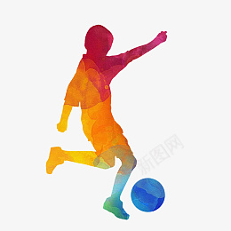 踢足球剪影素材png免抠素材_新图网 https://ixintu.com 踢足球剪影素材 踢足球 剪影 彩色剪影