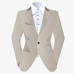 灰白男职业西服矢量图png免抠素材_新图网 https://ixintu.com 职业服装 职员服装 工作服 上衣 套装 工服 服装 服饰 男装 衣服