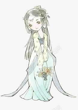 中国风古汉服png免抠素材_新图网 https://ixintu.com 中国风 汉服 女生 免扣