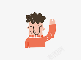 人物卡通小孩色彩png免抠素材_新图网 https://ixintu.com 人物 卡通 小孩 色彩
