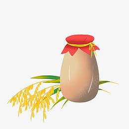 中秋白露节气米酒酒水粮食酒png免抠素材_新图网 https://ixintu.com 中秋 白露 节气 米酒 酒水 粮食酒