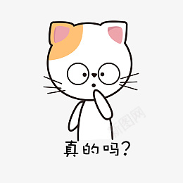 猫咪主题可爱呆萌表情包png免抠素材_新图网 https://ixintu.com 大眼睛 真的吗 萌萌哒 表情包 卡通 可爱 呆萌 奇怪 好奇 手绘 猫咪 粉嫩 表情 猫