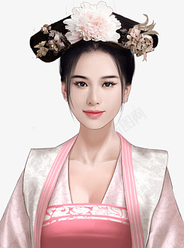 二次元游戏嫔妃png免抠素材_新图网 https://ixintu.com 美女 二次元 卡通 漫画