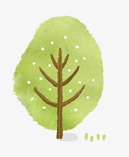 卡通手绘植物png免抠素材_新图网 https://ixintu.com 手绘 卡通 植物 树木 绿色环保