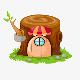卡通房子素材png免抠素材_新图网 https://ixintu.com 卡通 儿童 城堡 房子 唯美 卡通素材