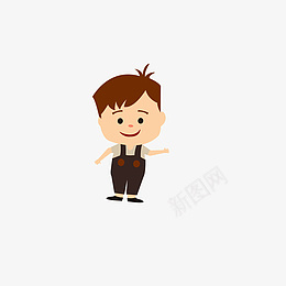 小小卡通透明人物图片png免抠素材_新图网 https://ixintu.com 透明 卡通 小孩 儿童
