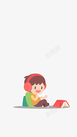 喝水的卡通男孩png免抠素材_新图网 https://ixintu.com 男孩 卡通 人物 PNG素材