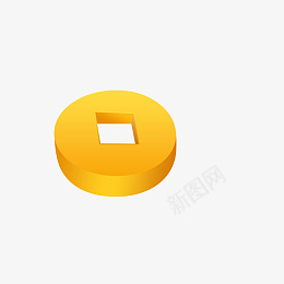 免抠铜钱素材png免抠素材_新图网 https://ixintu.com 免抠 铜钱 金色 圆形