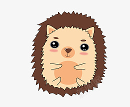 可爱矢量刺猬eps免抠素材_新图网 https://ixintu.com 可爱刺猬 矢量刺猬 卡通刺猬 手绘刺猬
