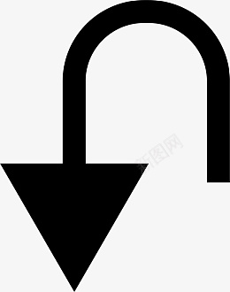掉头图标元素png_新图网 https://ixintu.com 掉头 图标 元素 箭头 指向