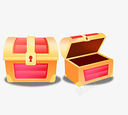 双11活动宝箱打开的箱子礼品箱psd免抠素材_新图网 https://ixintu.com 双11 活动 箱子 打开箱子