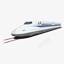 行驶的火车png免抠素材_新图网 https://ixintu.com 新干线 地铁 火车 电车