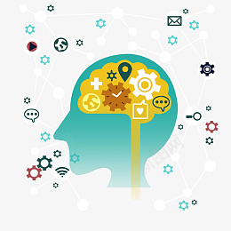 人工智能科技头脑风暴png免抠素材_新图网 https://ixintu.com 人工 智能 科技 脑子