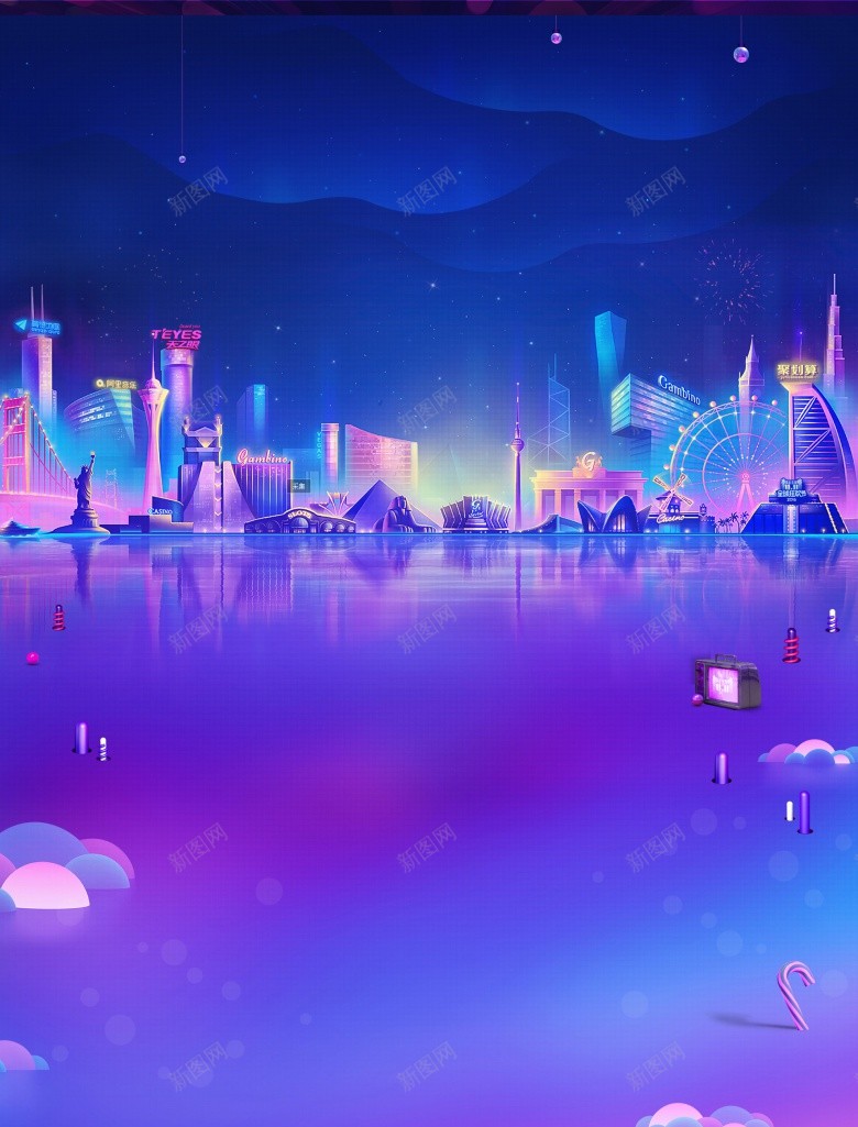 梦幻图jpg设计背景_新图网 https://ixintu.com 梦幻