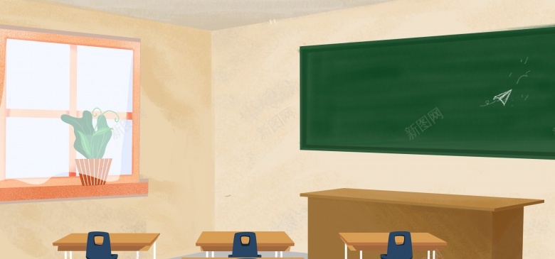 校园毕业季教室文艺动漫风psd高清背景_新图网 https://ixintu.com 校园 毕业 季教室 教室 文艺 动漫