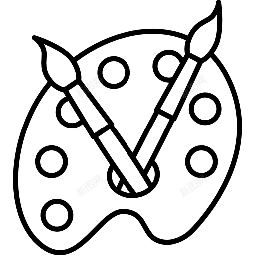 调色板主要色彩png免抠素材_新图网 https://ixintu.com 主要色彩 调色板