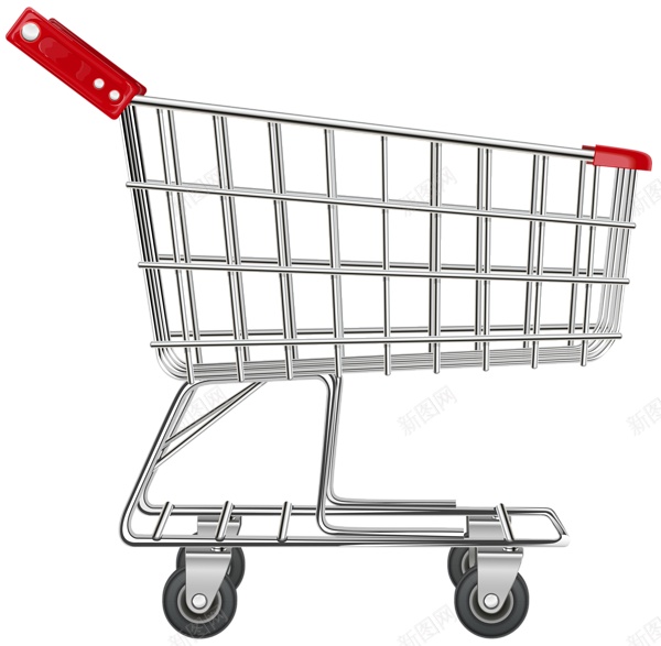 同shoppingtrolley购物手推车png免抠素材_新图网 https/ixintu.