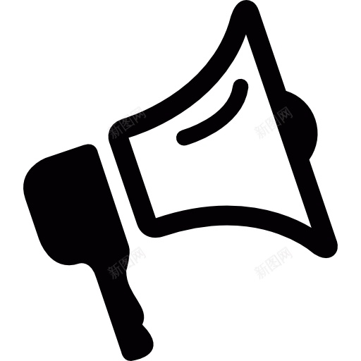 扩音器喇叭筒png免抠素材_新图网 https://ixintu.com 喇叭筒 扩音器