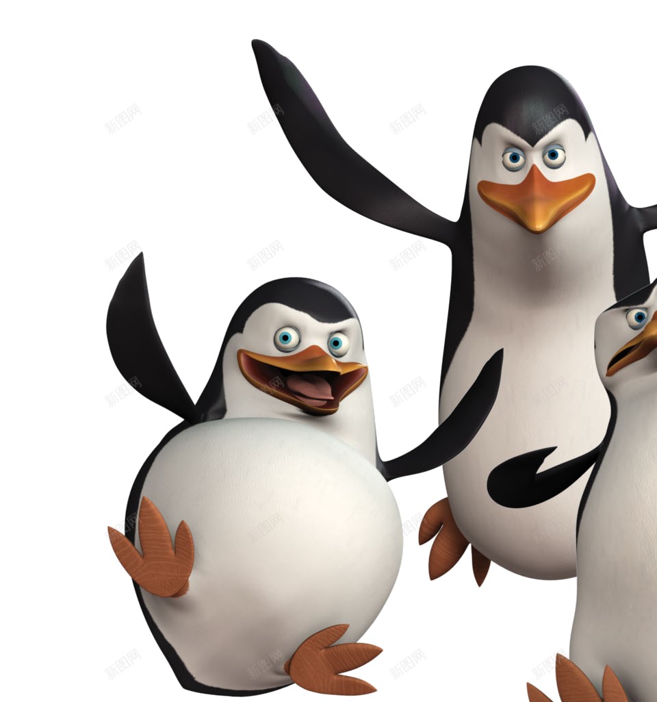 企鹅penguin的复数png免抠素材_新图网 https://ixintu.com penguin的复数 企鹅