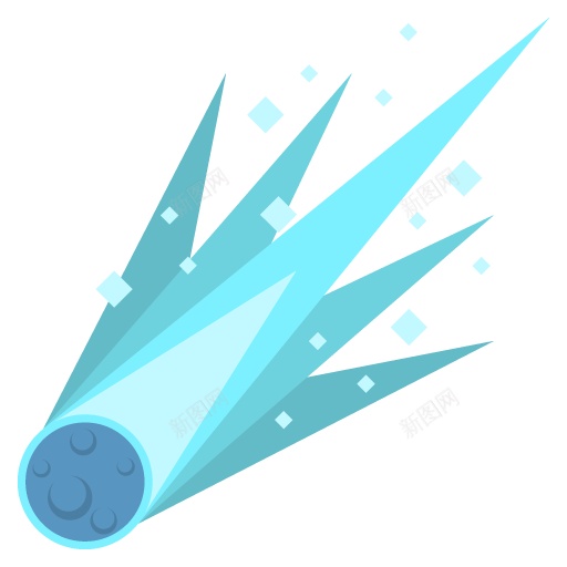 彗星扫帚星png免抠素材_新图网 https://ixintu.com 彗星 扫帚星