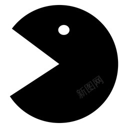 吃豆人吃豆png免抠素材_新图网 https://ixintu.com 吃豆 吃豆人