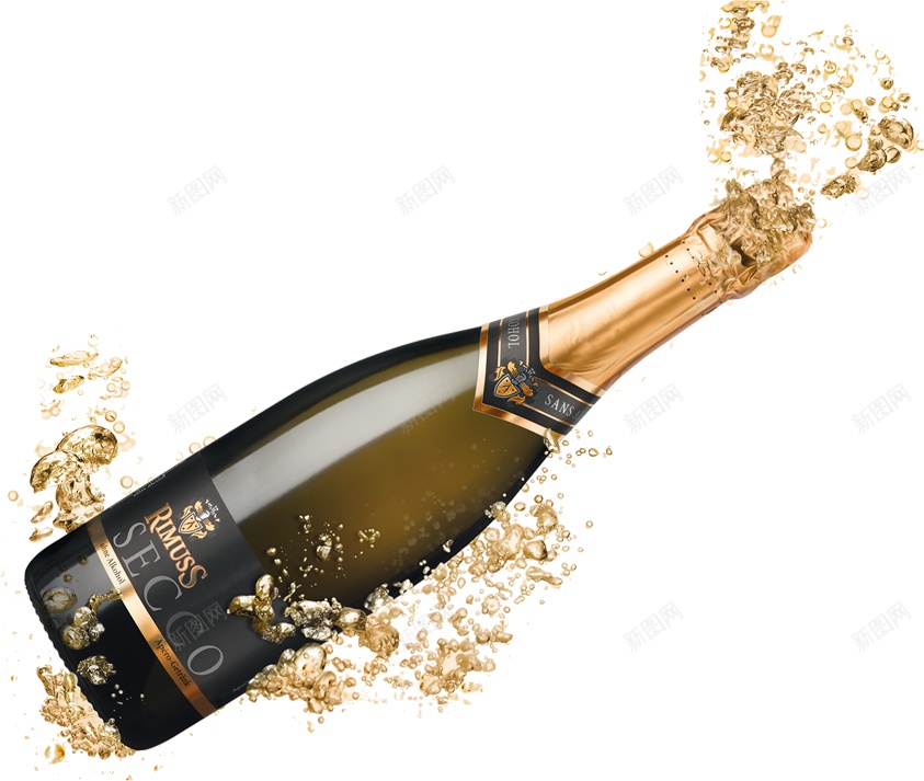香槟酒png免抠素材_新图网 https://ixintu.com 香槟酒
