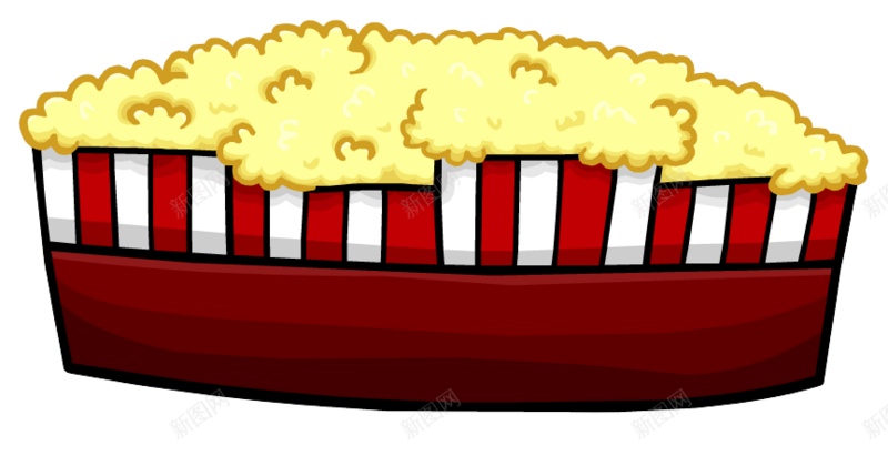 爆米花png免抠素材_新图网 https://ixintu.com 爆米花