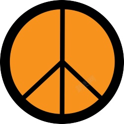 和平标志和平的象征素材