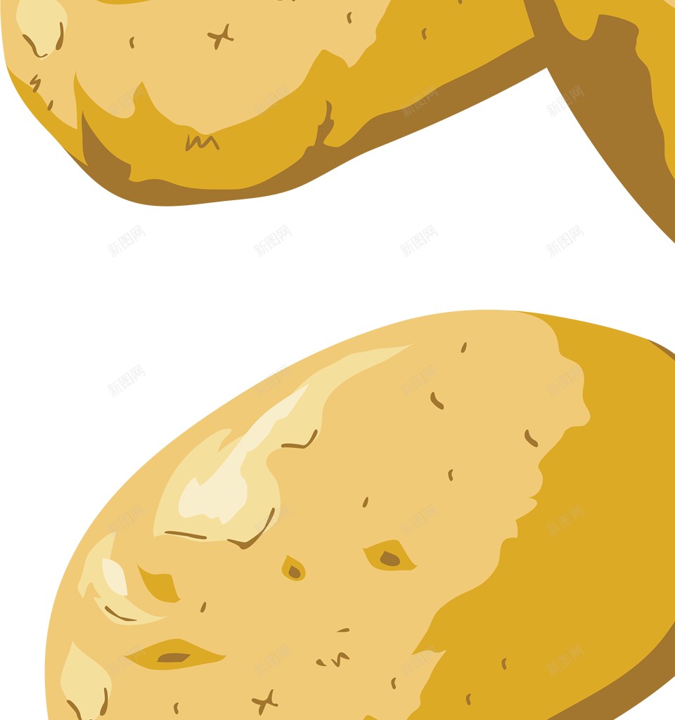 马铃薯土豆png免抠素材_新图网 https://ixintu.com 土豆 马铃薯