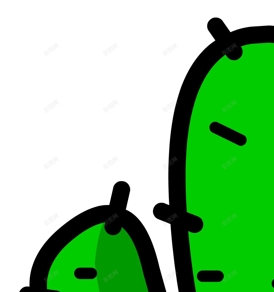 仙人掌科植物仙人掌png免抠素材_新图网 https://ixintu.com 仙人掌 仙人掌科植物